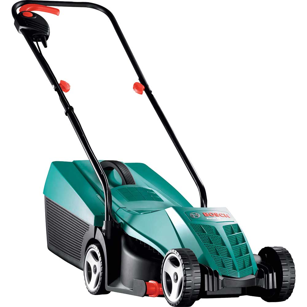 Image of Bosch ROTAK 32 R Electric Rotary Lawnmower 320mm Cut Width 1100w 240v
