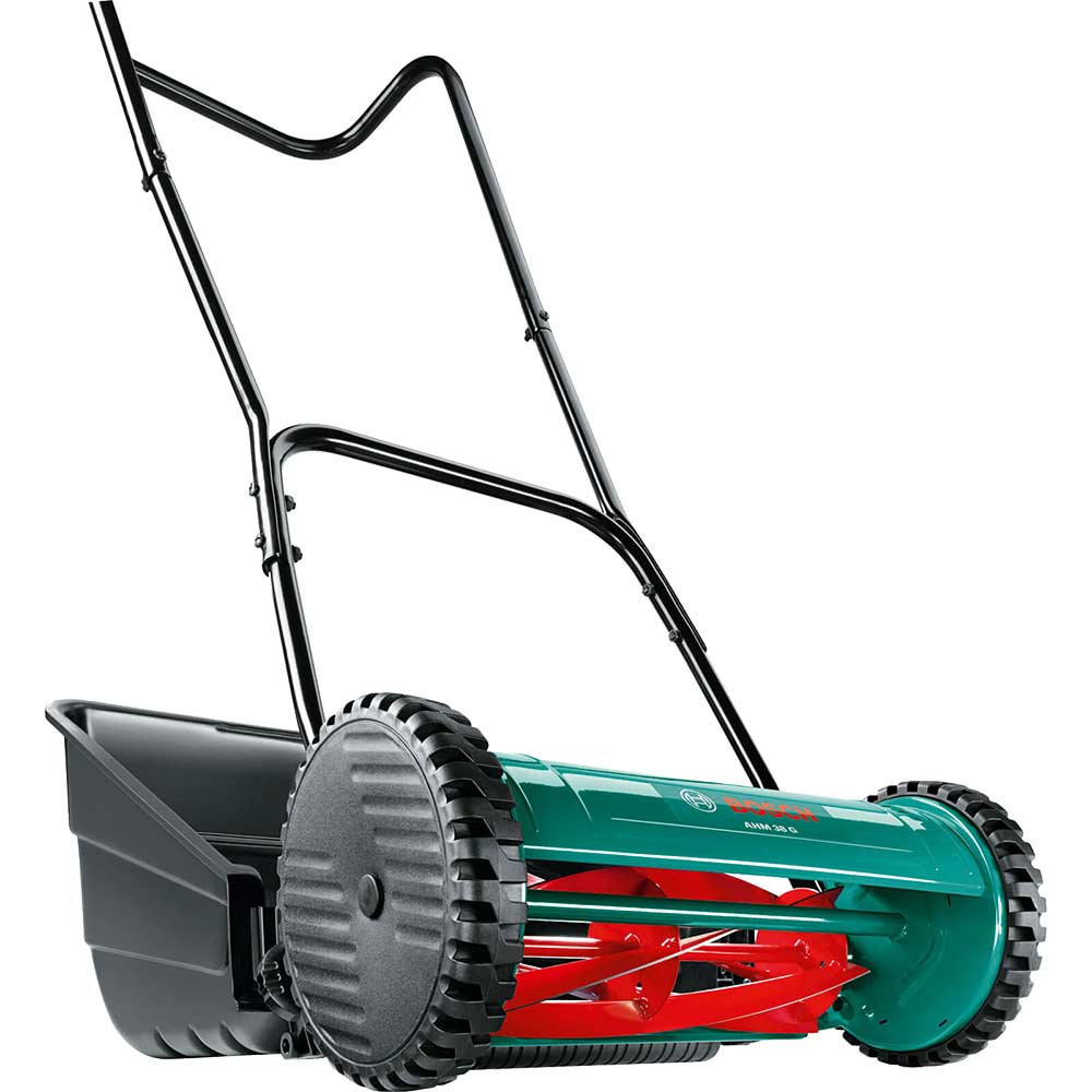 Bosch AHM 38G Push Hand Lawn Mower 380mm Cut Width