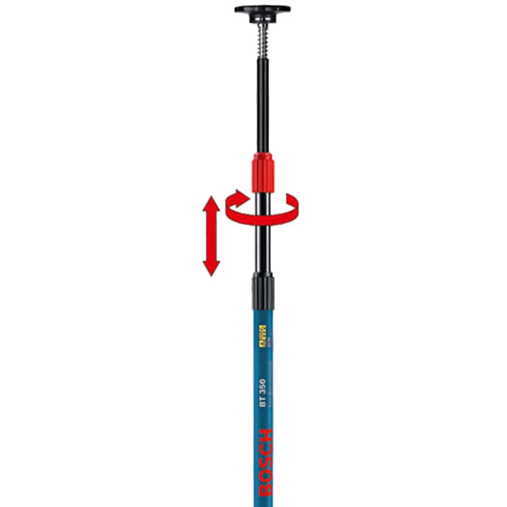 Image of Bosch BT350 Telescopic Pole for Line & Point Laser Levels