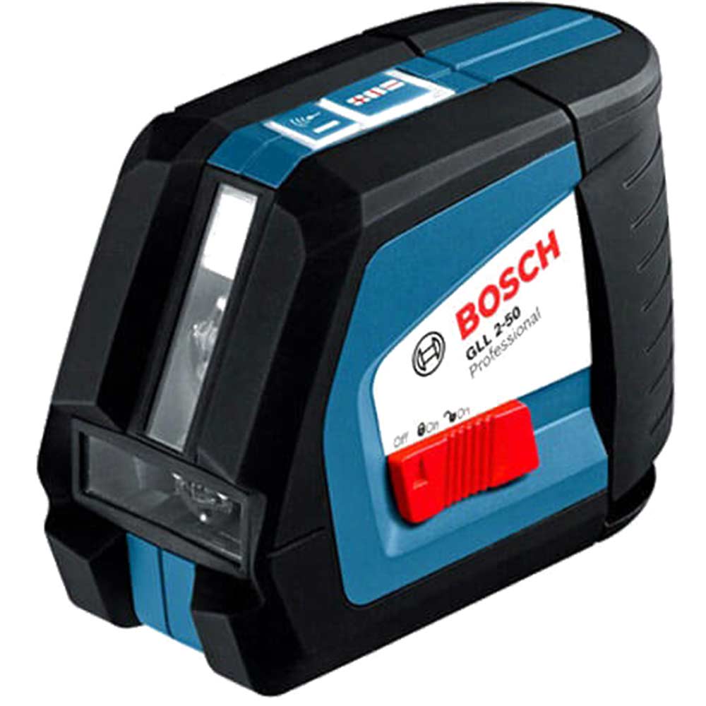Image of Bosch GLL 2-50 Cross Line Laser Level + BM1 Wall Mount