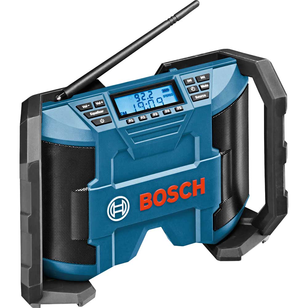 Bosch GML 10.8 V Cordless Job Site Radio Mains or 10.8v Battery Powered