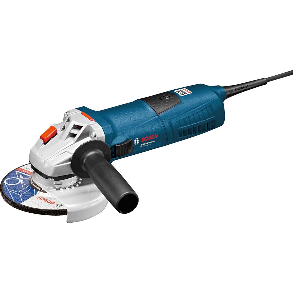 Bosch GWS 12-125 CI Slim Grip Angle Grinder 125mm / 5" 1200w 110v