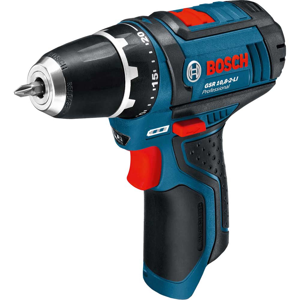 Image of Bosch GSR 10.8-2-LI 10.8v Cordless Drill Driver without Battery or Charger