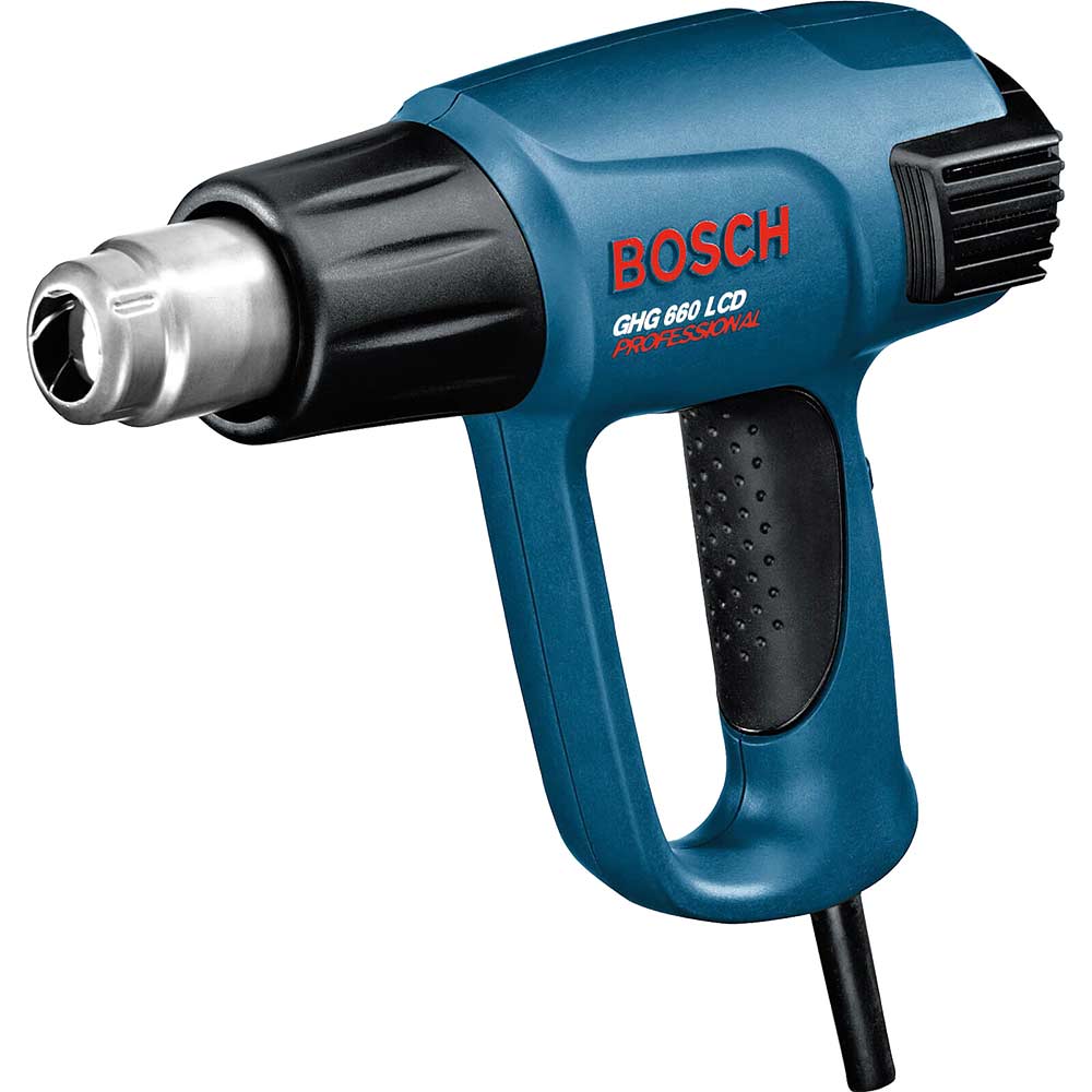 Bosch GHG 660 Pistol Grip Hot Air Gun / Heat Gun with LCD Display 50-660° 2300w 240v
