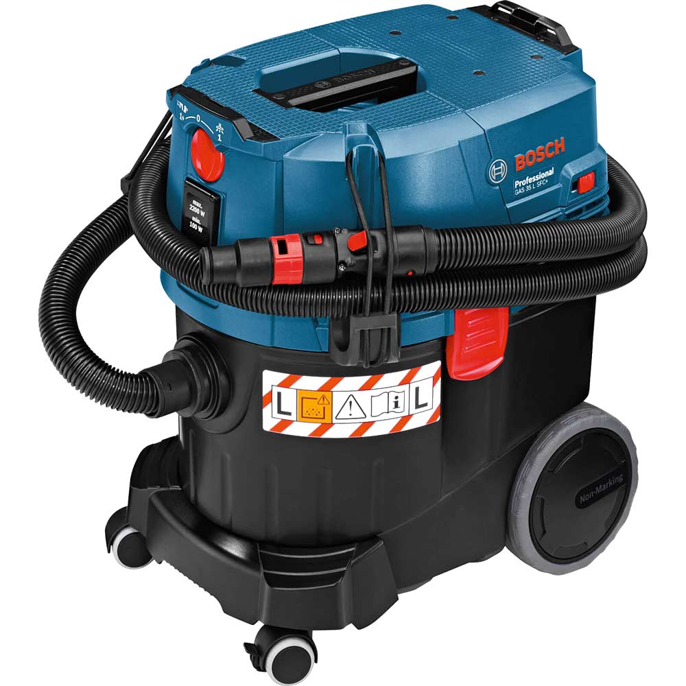 Bosch GAS 35 L SFC+ Wet & Dry Vacuum Cleaner & Dust Extractor 35 Litre Tank 1200 240v