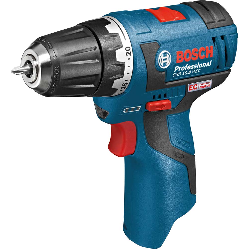 Image of Bosch GSR 10.8 V-EC 10.8v Cordless 2 Speed Brushless Drill Driver without Battery or Charger