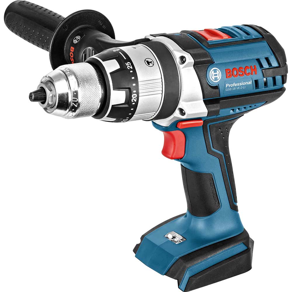 Image of Bosch GSB 18 VE-2-LI 18v Cordless ROBUSTseries 2 Speed Combi Drill without Battery or Charger