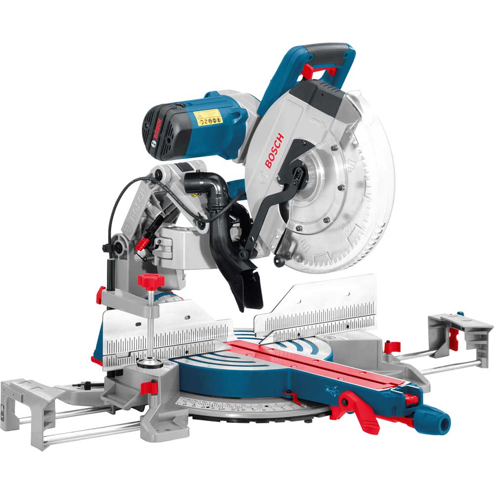 Image of Bosch GCM 12 GDL Double Bevel Mitre Saw 305mm / 12&quot; Blade 2000w 110v