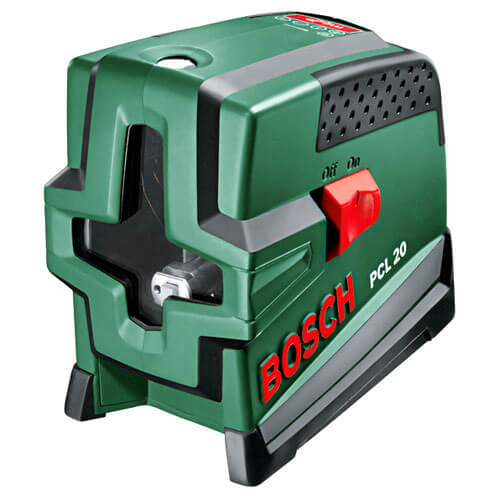 Bosch PCL 20 Self Levelling Cross Line Laser Level with Plumb Function