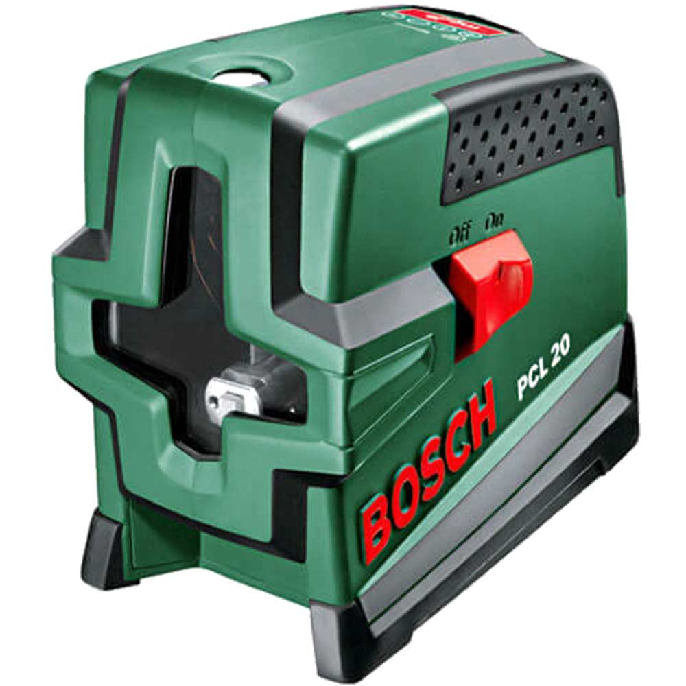 Bosch PCL 20 Self Levelling Cross Line Laser Level with Plumb Function