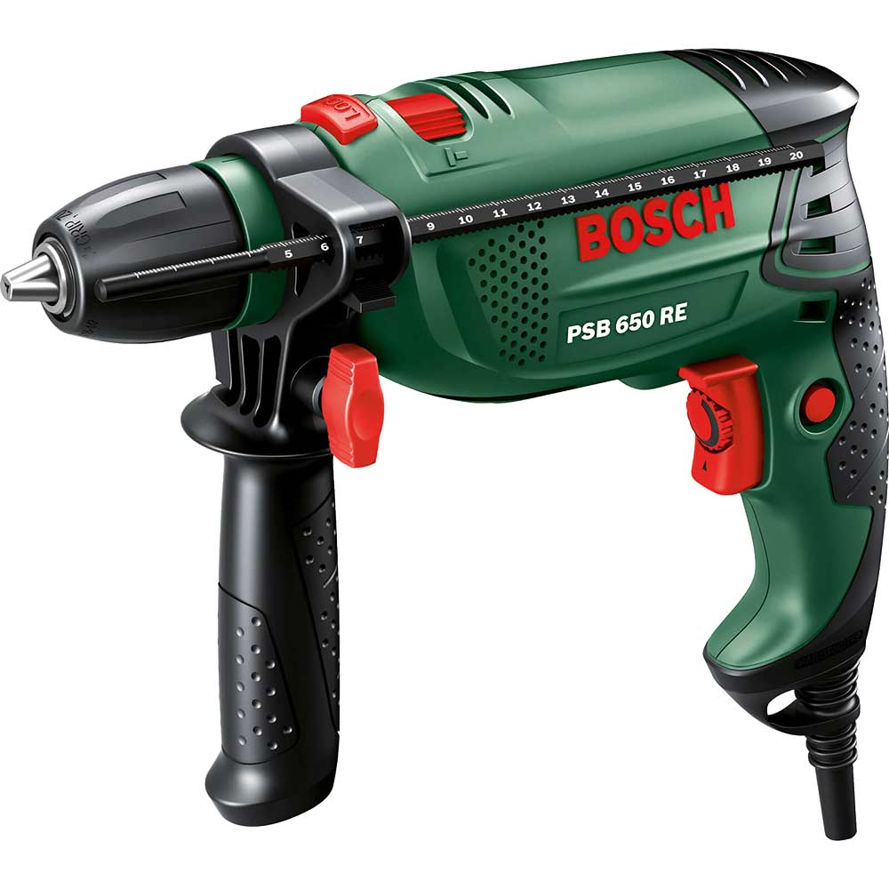 Bosch PSB 650 RE Compact Electric Hammer Drill 650w 240v