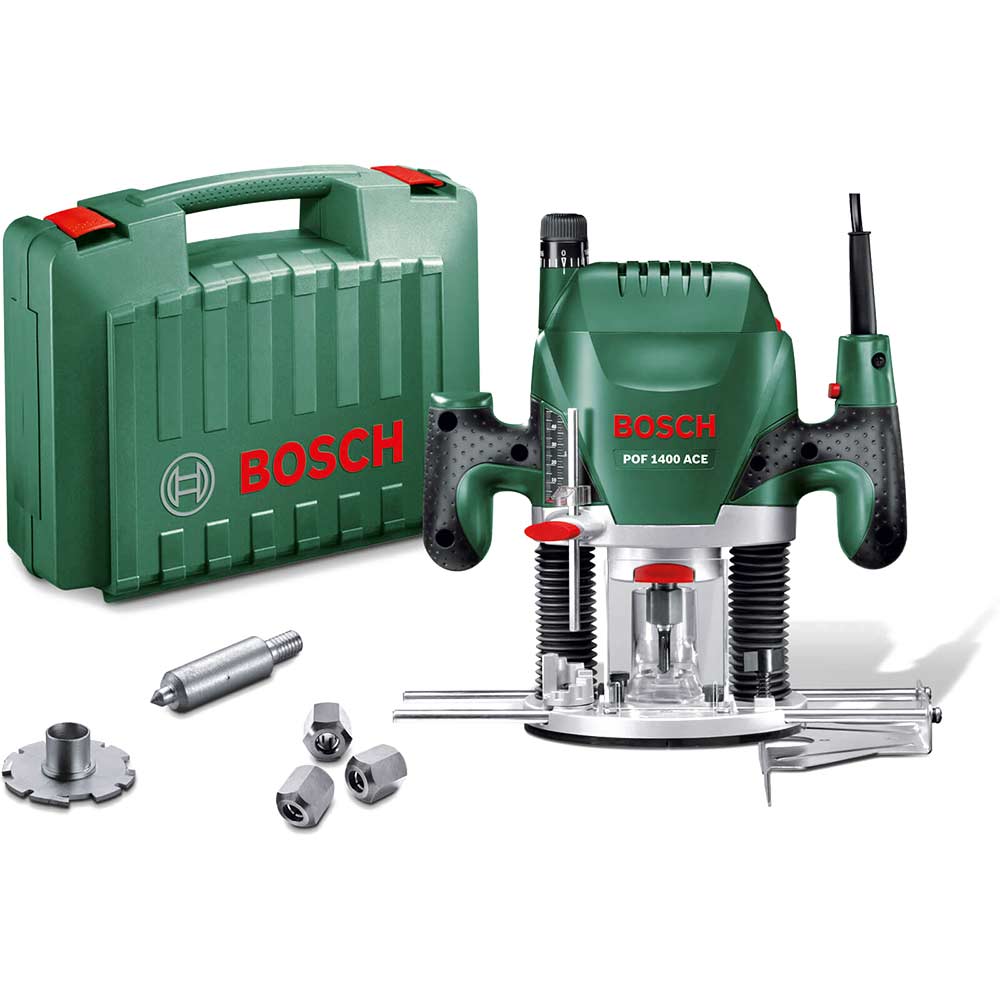 Bosch POF 1400ACE 1/4" Plunge Router 1400w 240v