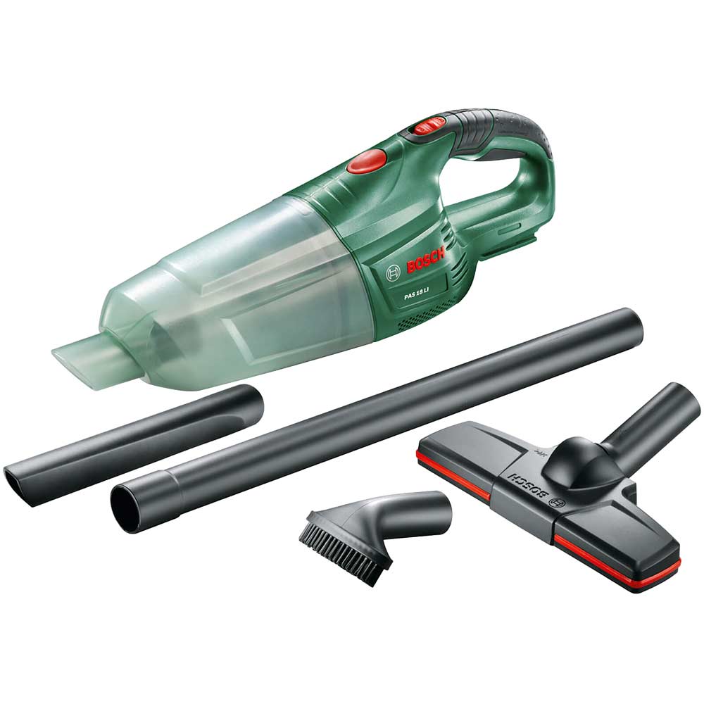 Bosch POWER4ALL PAS 18 LI Handheld Vacuum Cleaner without Battery or Charger