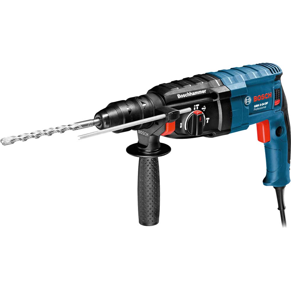 Image of Bosch GBH 2-24 DF SDS Plus Hammer Drill with Keyless Chuck 790w 110v