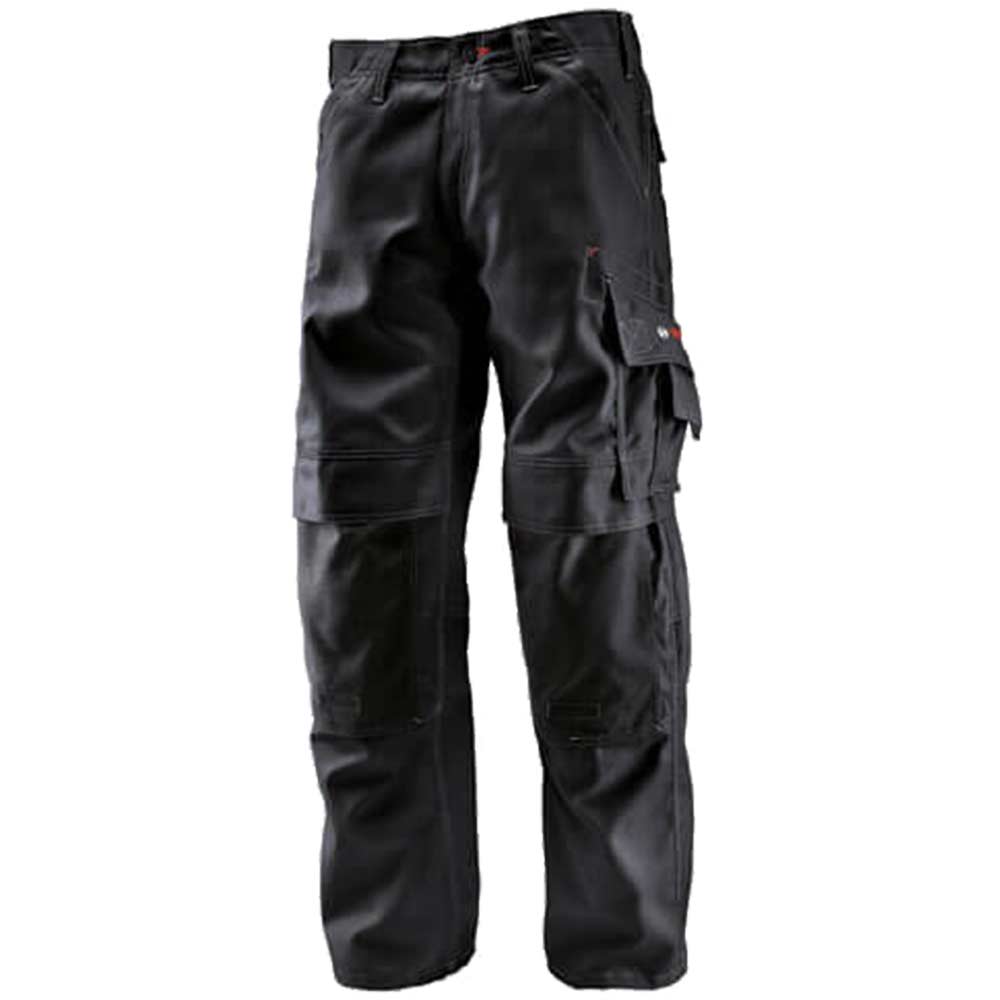 Bosch WKT Professional Trousers with Knee Pockets Black 38" Waist & 32" Leg