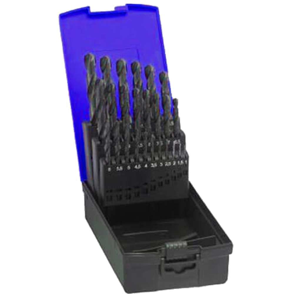 Image of 25 Piece HSS Jobber Drill Bit Set 1 - 13mm