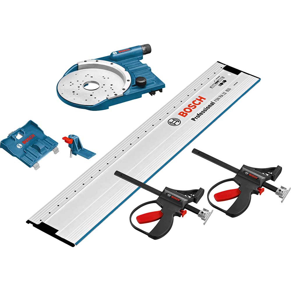 Image of Bosch FSN OFA 800 Professional 5 Piece Guide Rail Kit