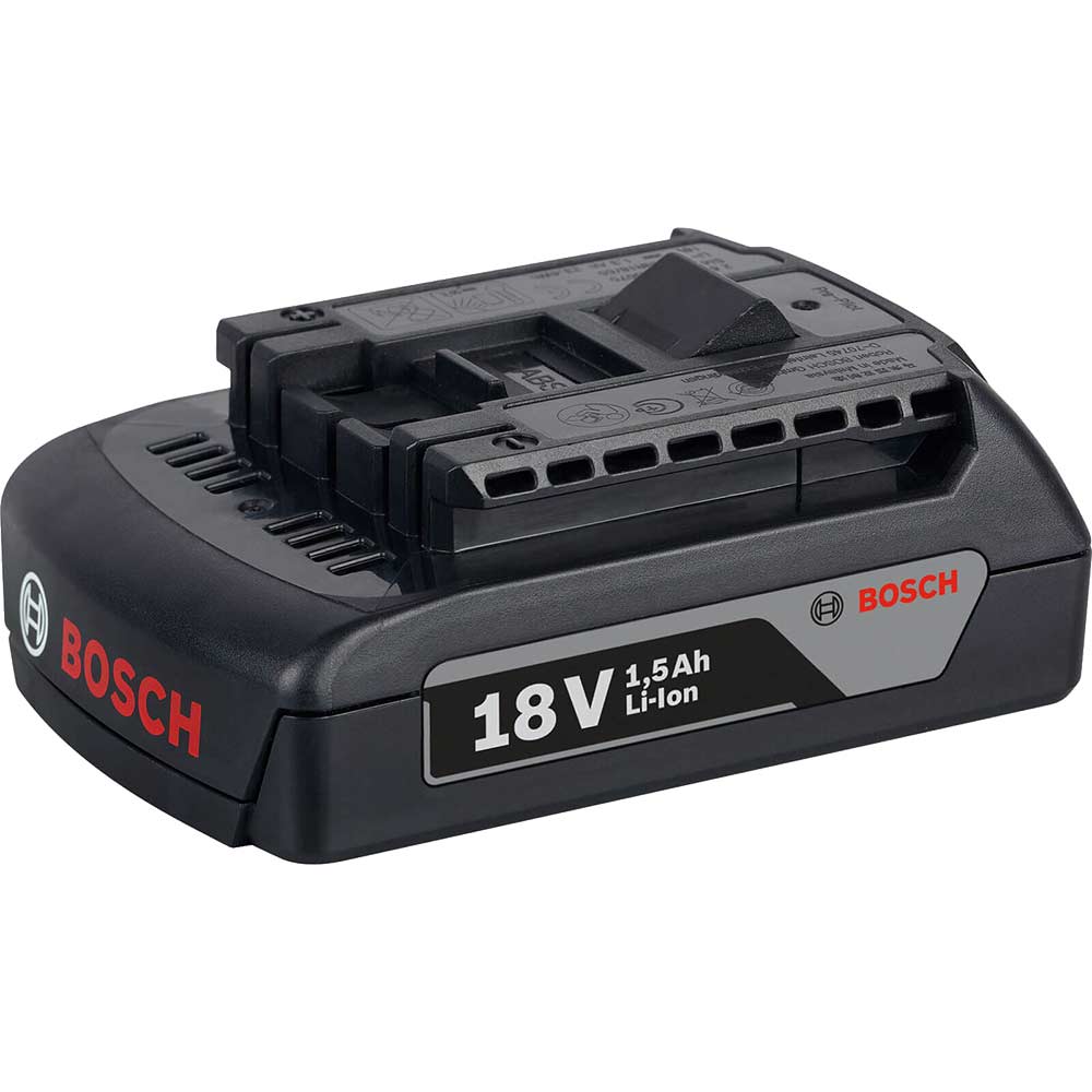 Image of Bosch GBA 18v Cordless Lithium Ion Battery Pack 1.5ah for Blue Power Tools