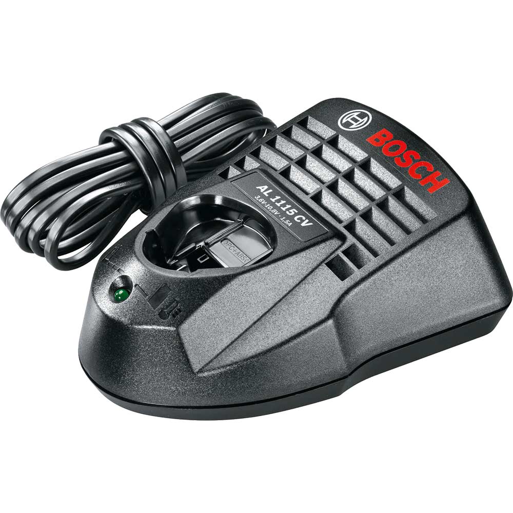 Image of Bosch POWER4ALL AL 1115 CV 10.8v 60min Battery Charger for Green Garden & Power Tools
