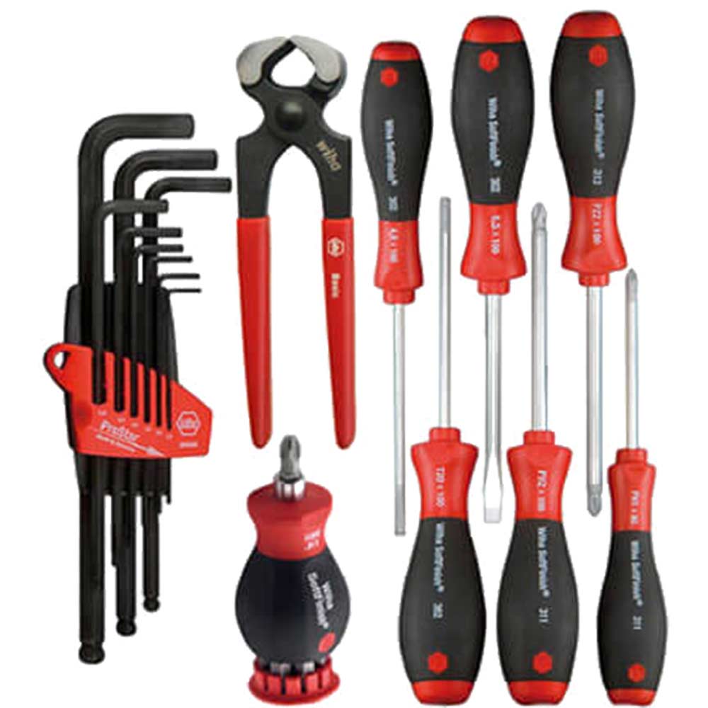 Image of Wiha Professional 23 Piece Screwdriver & Hexagon Allen Key Set Phillips / Pozi / Slotted / Torx
