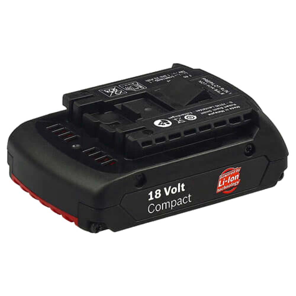 Bosch BLUE 18v Lithium Ion Slide Battery 1.3ah for Blue Power Tools