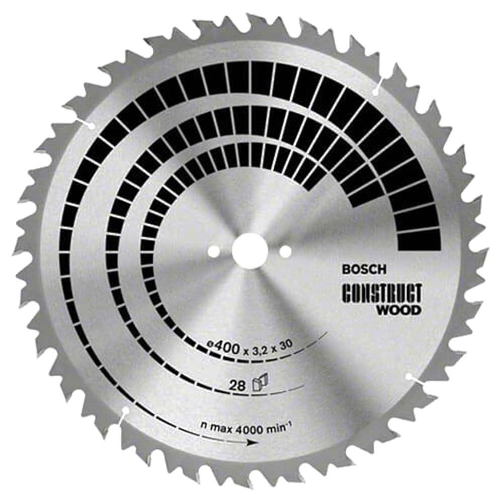 Bosch Construct Bench Circular Saw Blade 350mm x 24 Teeth 30mm Bore