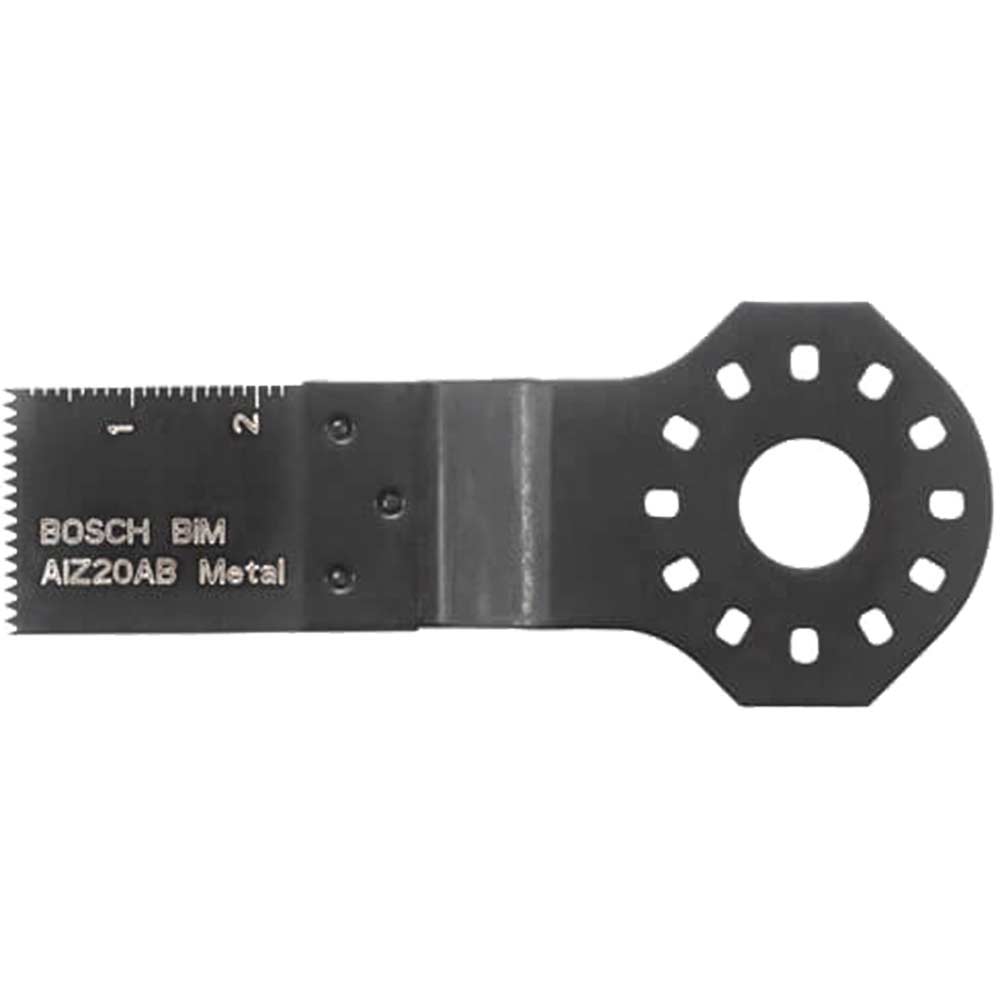 Image of Bosch Bi-Metal Plungecut Saw Blade Cuts Metal 20mm Wide x 20mm Long for Bosch PMF & GOP Multi Tools