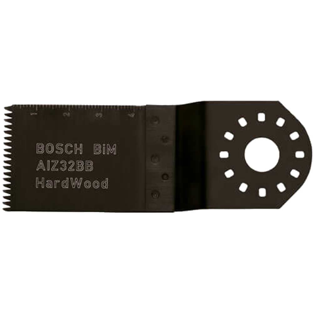 Image of Bosch Bi-Metal Plungecut Saw Blade Cuts Hardwood 32 Wide x 40mm Long for Bosch PMF & GOP Multi Tools