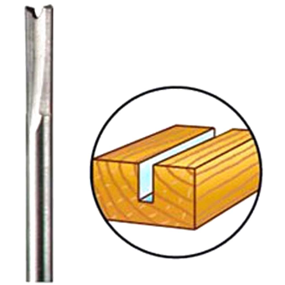 Dremel 650 3.2mm Straight Router Bit 3.2mm Collet use with Router Attachment