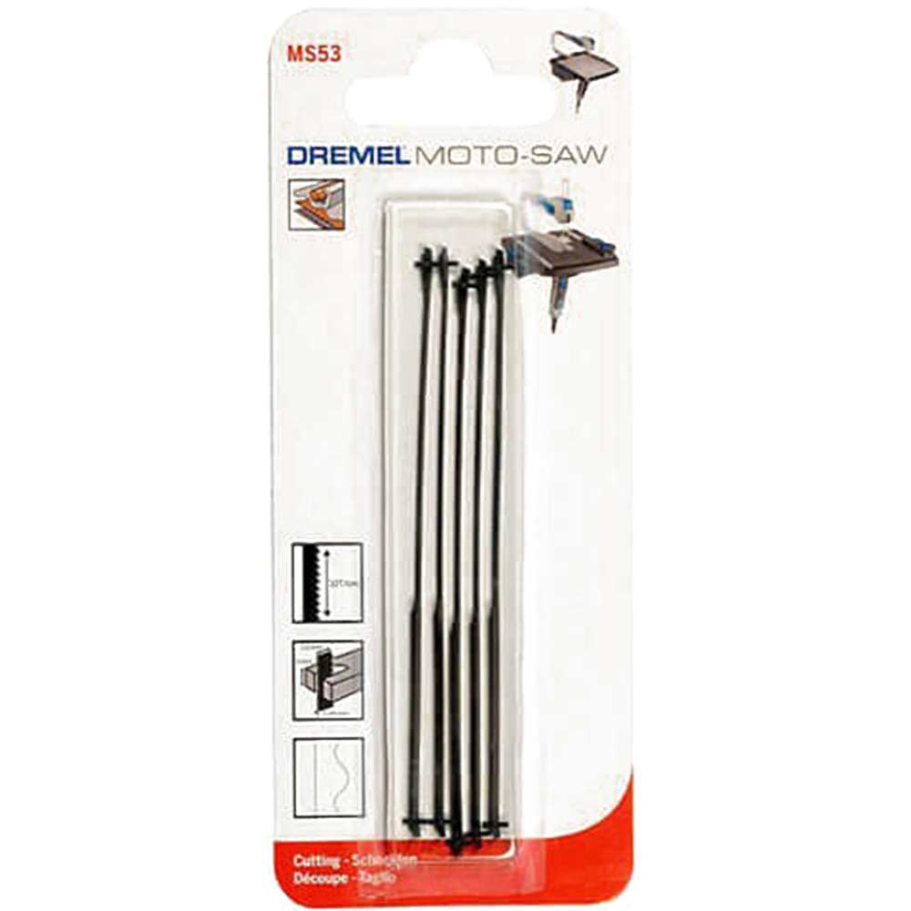 Dremel MS53 Metal Saw Blades Pack of 5 for MS20 Moto-Saw