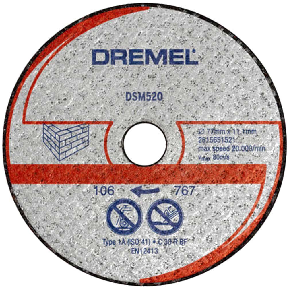 Image of Dremel DSM520 Masonry Cutting Wheel for DSM20 Saw-Max