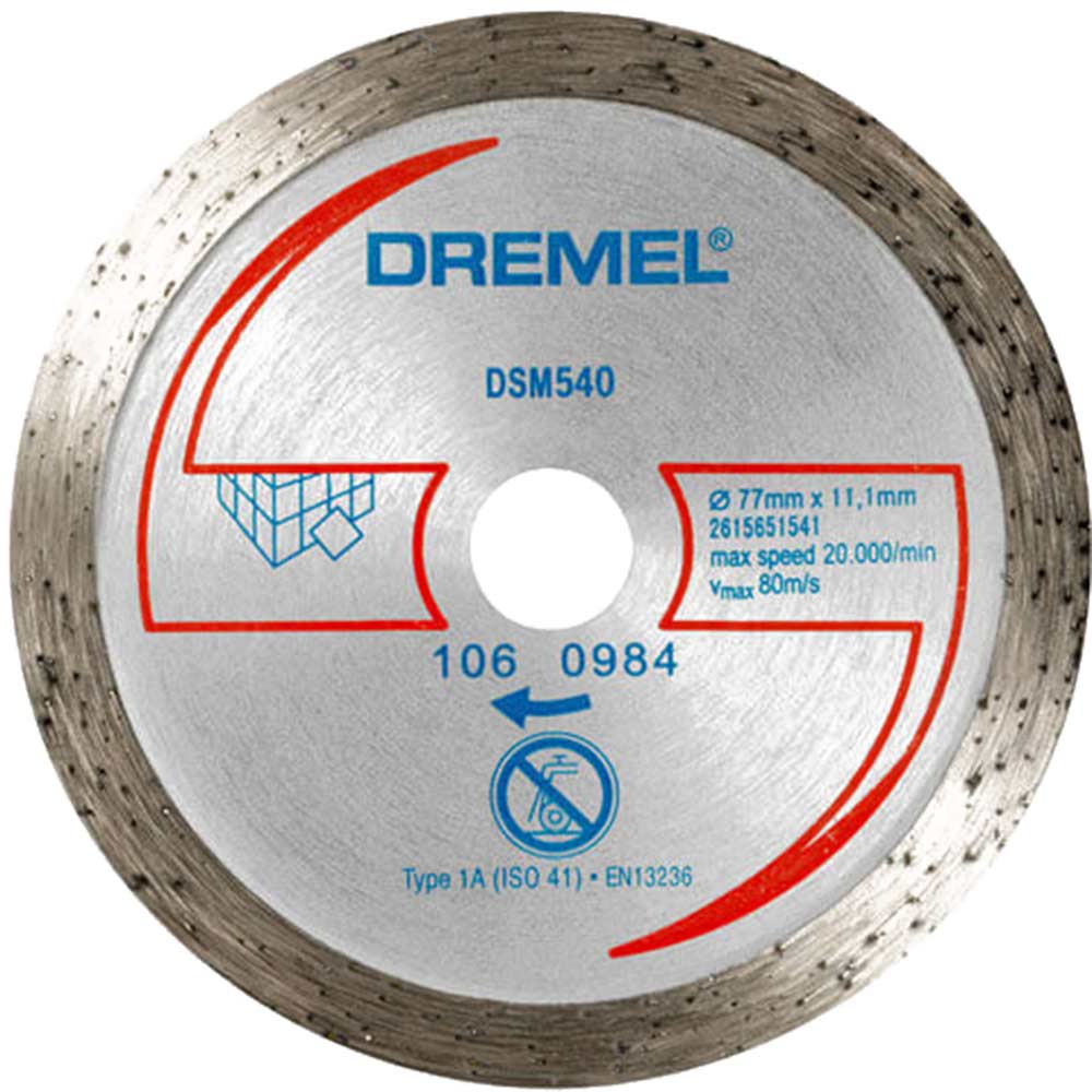 Image of Dremel DSM540 Tile Cutting Wheel for DSM20 Saw-Max