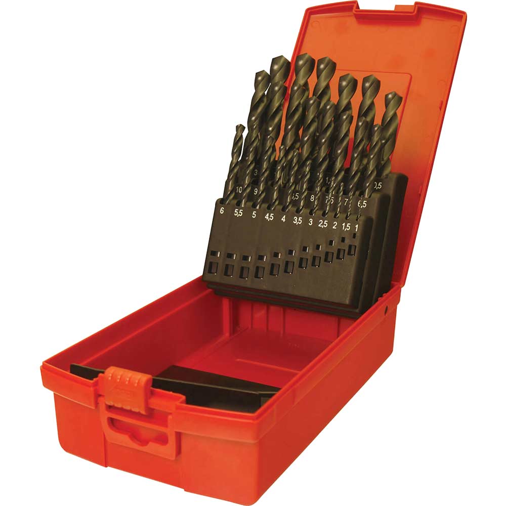 Image of Dormer A190 No 204 25 Piece HSS Jobber Drill Bit Set 1 - 13mm