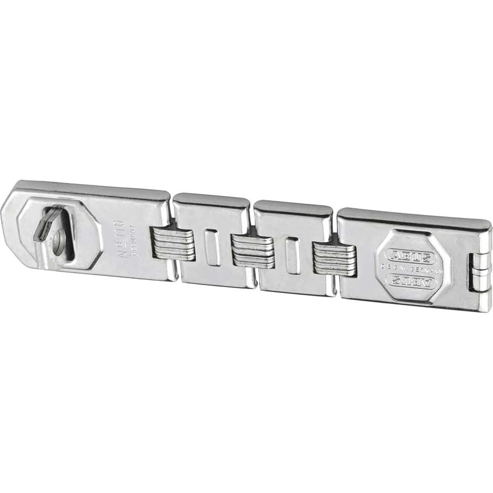Abus 110 Series Universal Hasp & Staple 230mm Double Jointed