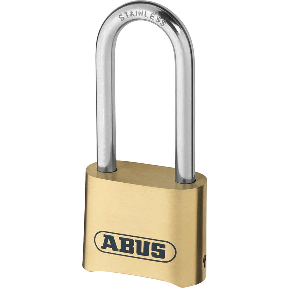 Image of Abus 50mm 4 Digit 180 Series Nautilus Combination Padlock With 63mm Long Shackle