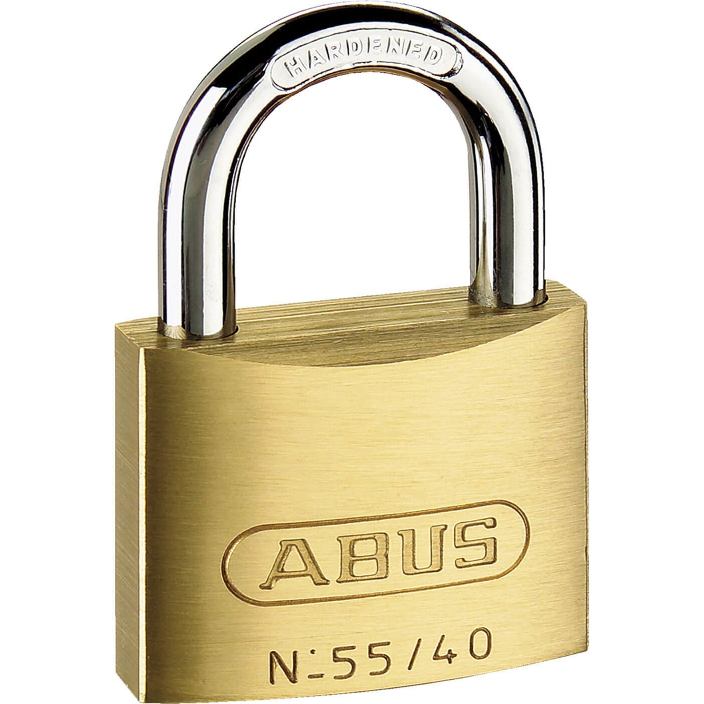 Image of Abus 40mm 55 Series Basic Brass Padlock Keyed Alike To Suite 5401