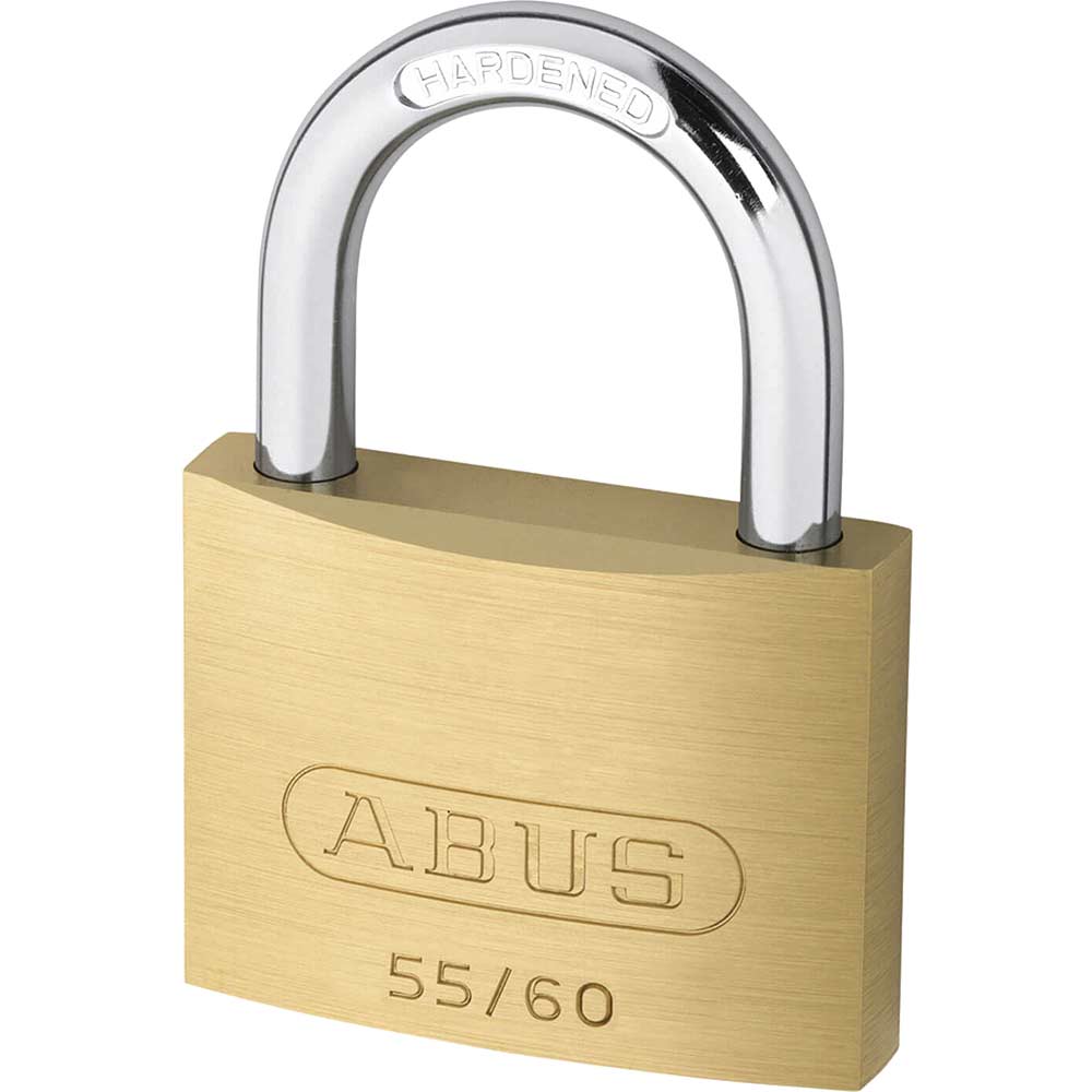 Abus 60mm 55 Series Basic Brass Padlock