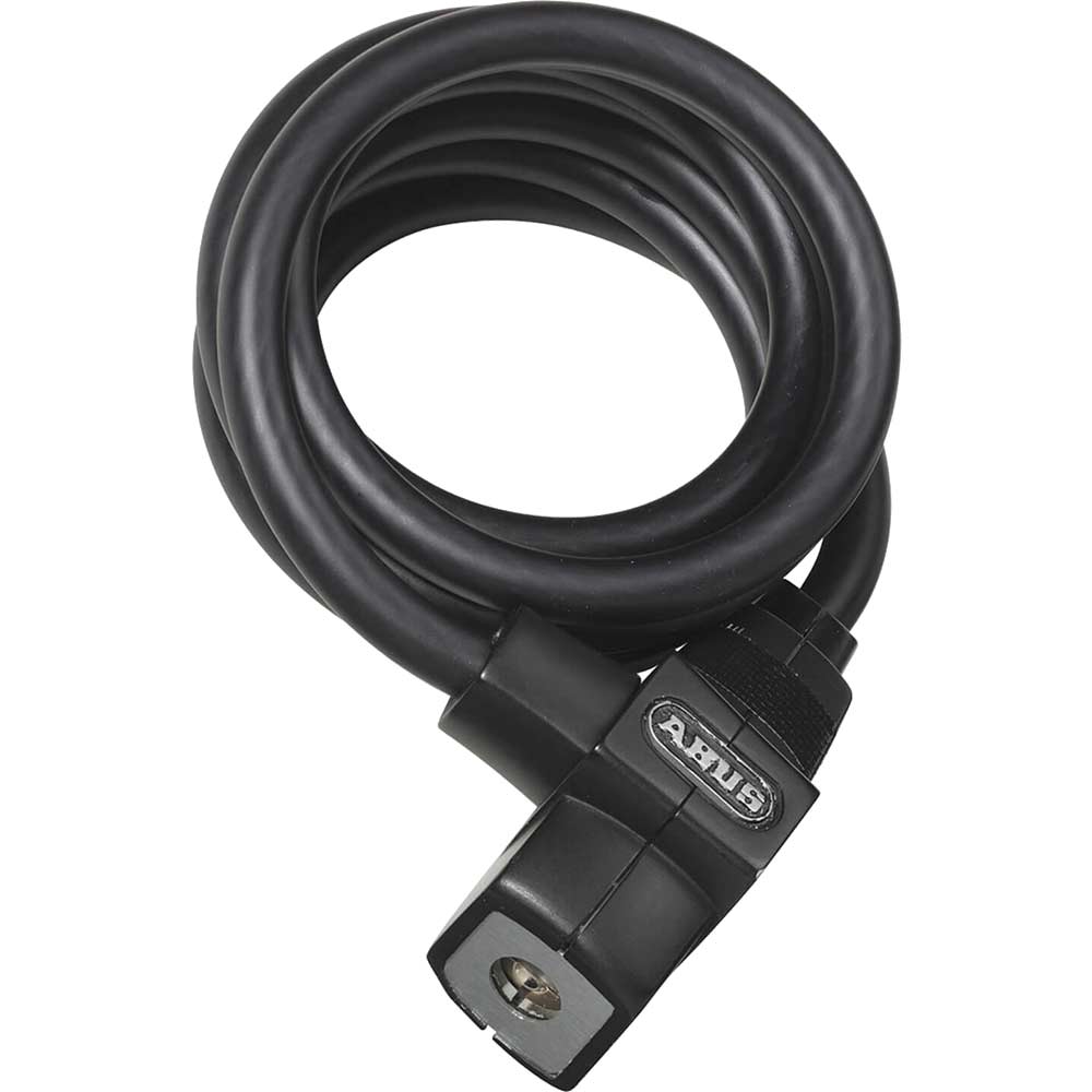 Image of Abus 1.8 Metre 590 Series Recoil Cable Lock Smoke 9.5mm Diameter