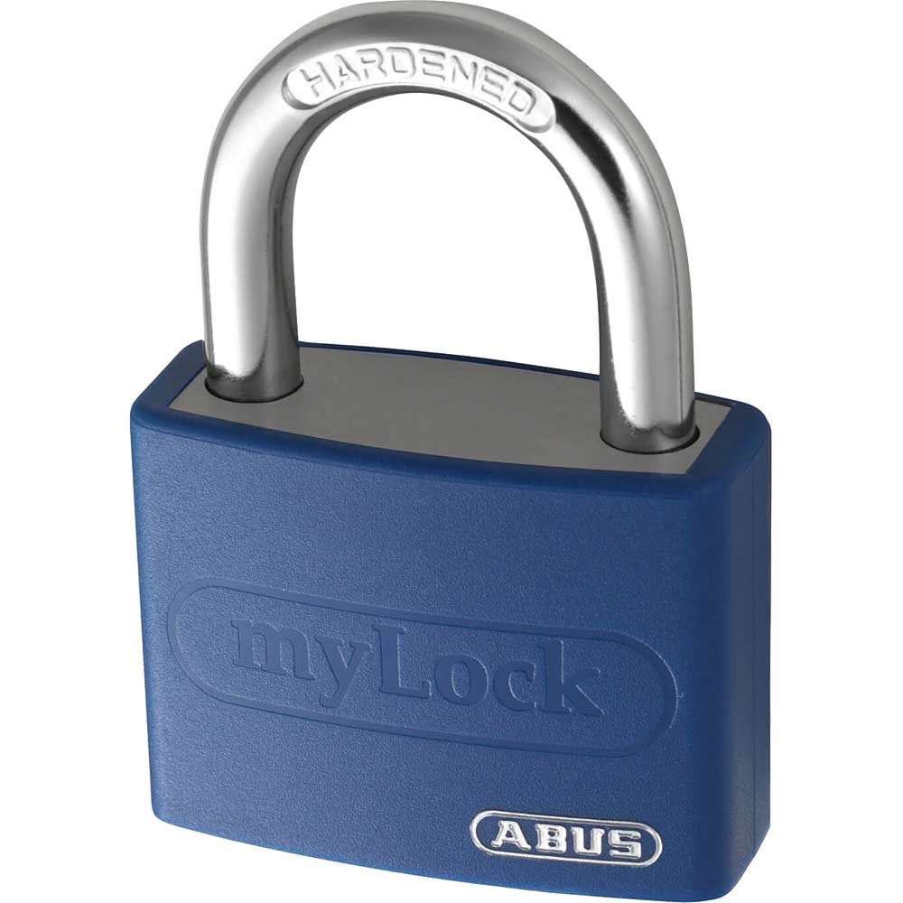 Image of Abus 40mm T65AL Series Aluminium Padlock Blue Keyed Alike to 6401