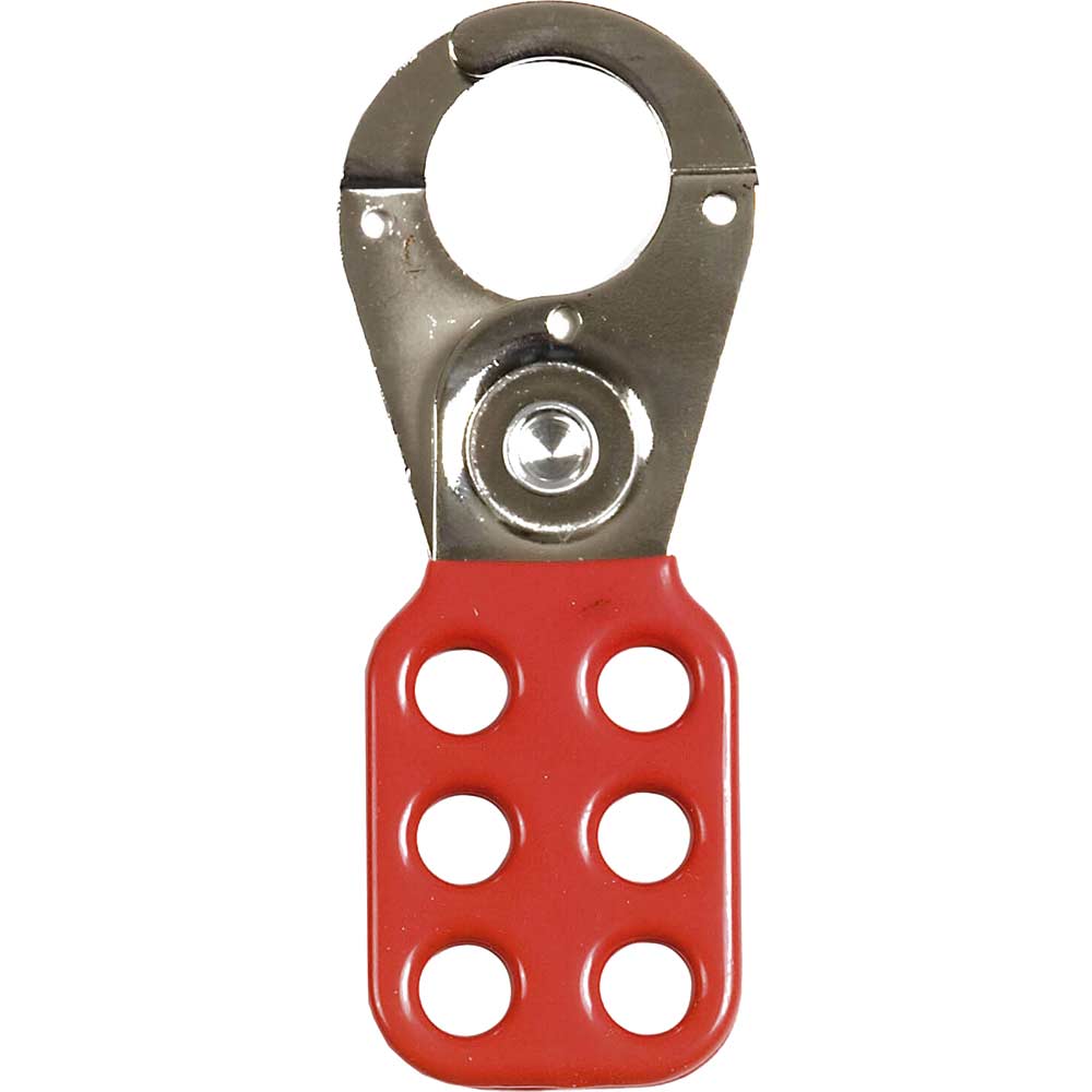 Image of Abus 701 Series 1&quot; Lock Off Hasp Red For T84 40mm Padlocks