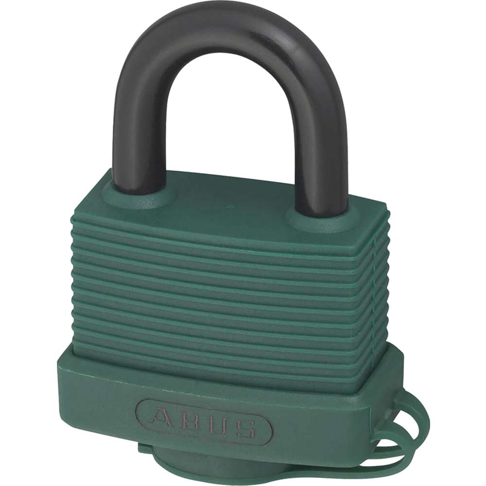 Image of Abus 45mm 70AL Series Aluminium Padlock Green Keyed Alike 6401