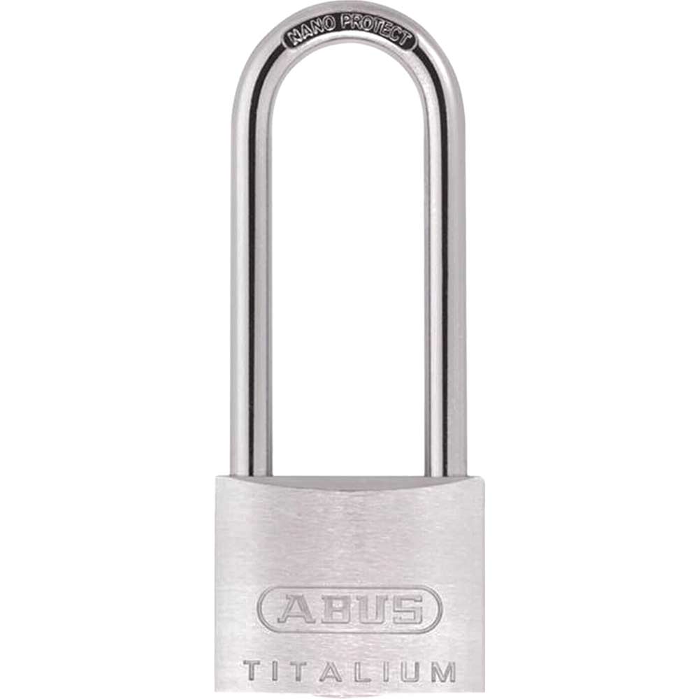 Image of Abus 40mm 80ti Series Titalium Padlock with 40mm Long Shackle Keyed to Suite KA8011