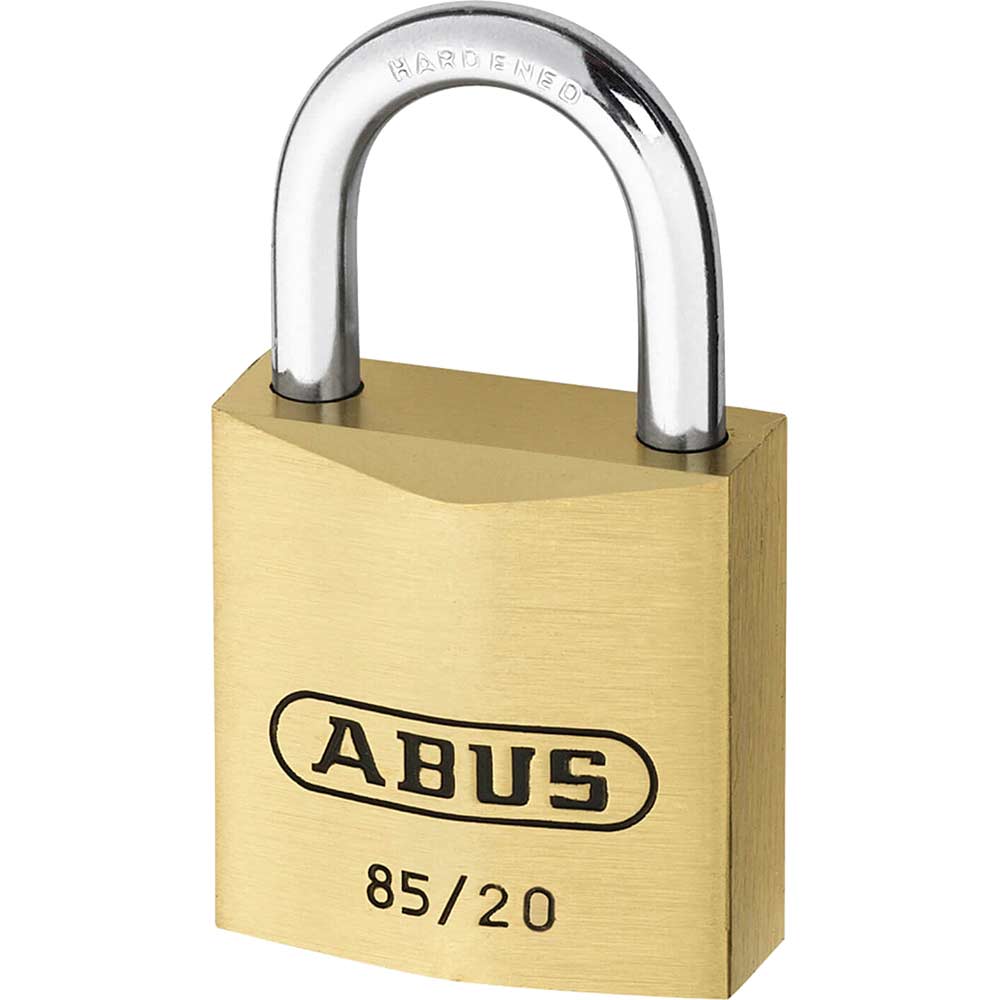 Image of Abus 20mm 85 Series Classic Brass Padlock