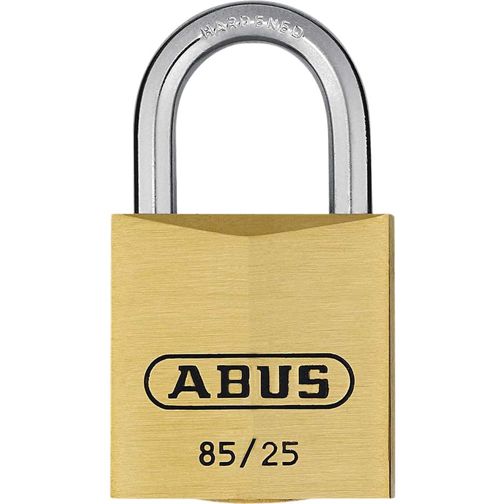 Abus 25mm 85 Series Classic Brass Padlock