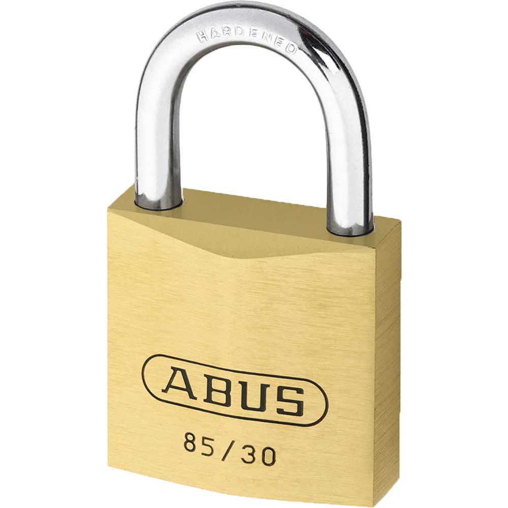 Abus 30mm 85 Series Classic Brass Padlock