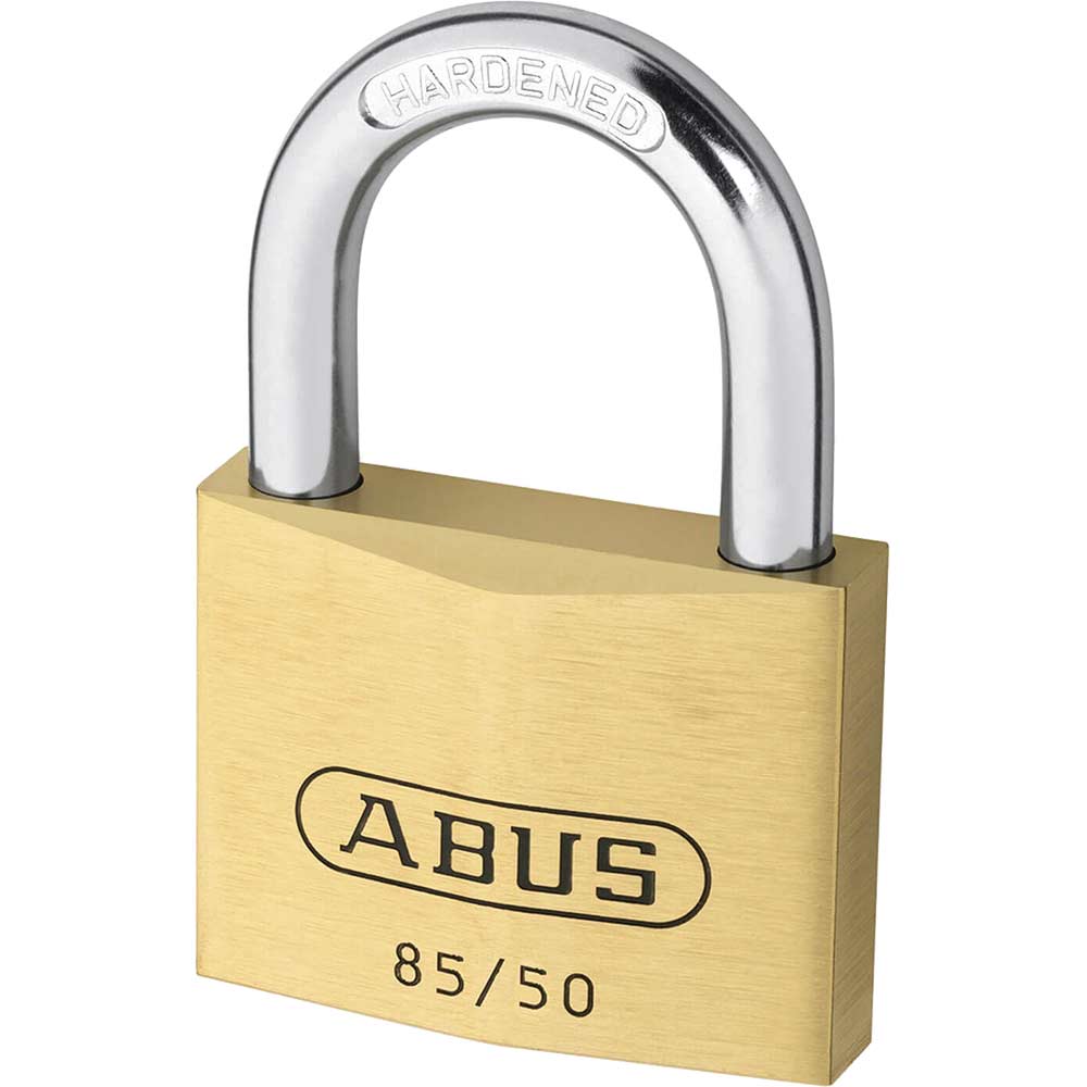 Abus 50mm 85 Series Classic Brass Padlock Keyed Alike to Suite 2747