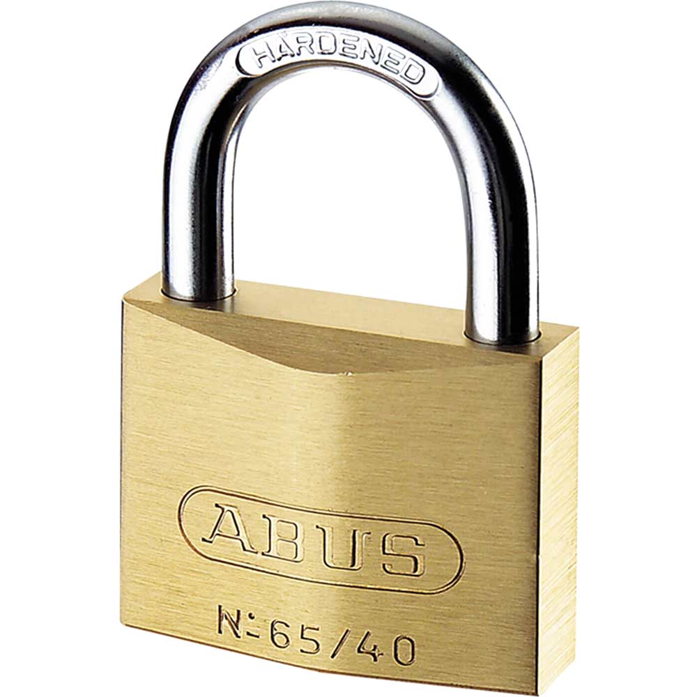 Abus 50mm 65 Series Compact Brass Padlock Master Keyed MK65501