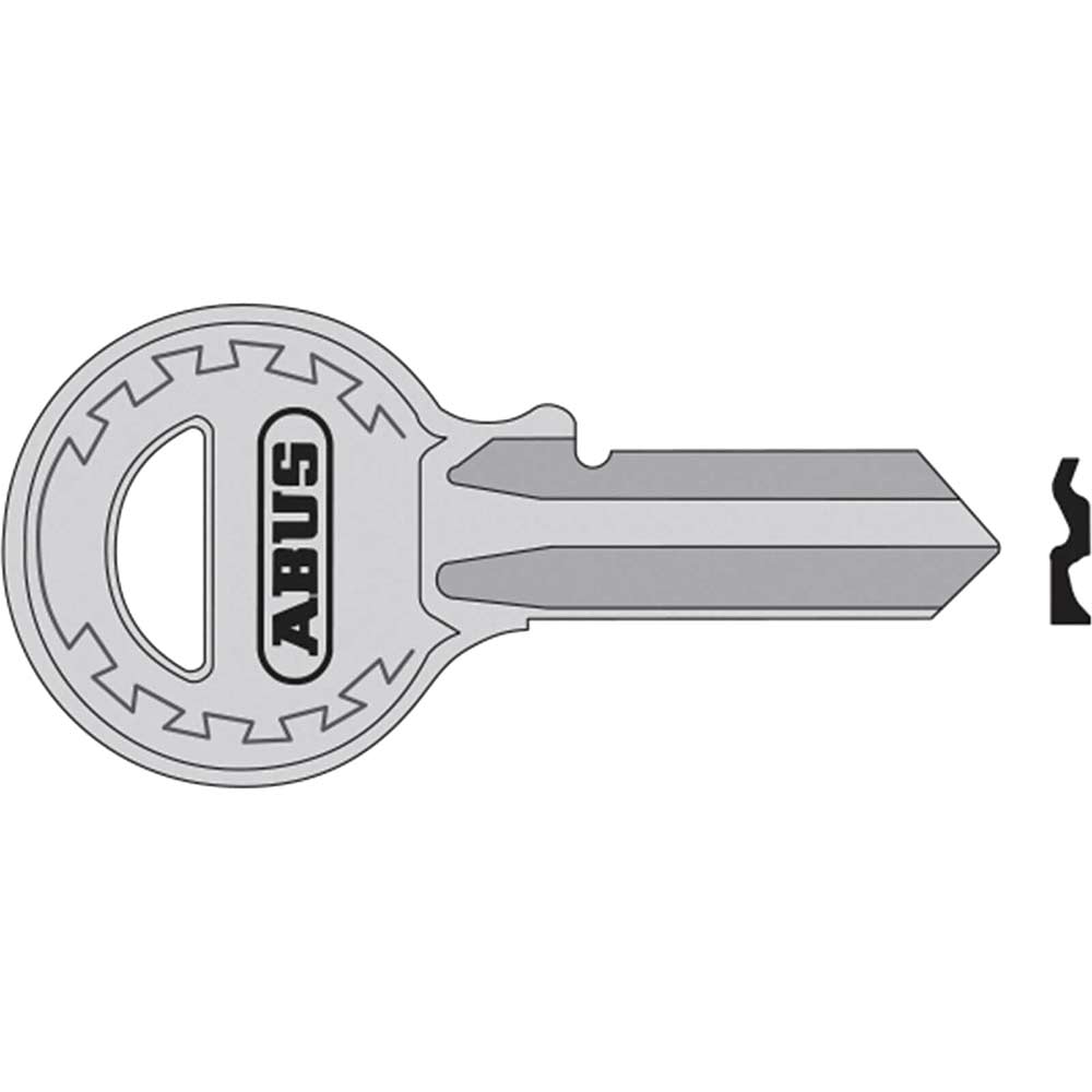 Abus T84 Inox Series 40mm Right Hand Key Blank