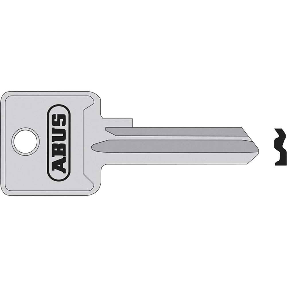 Abus Classic 85 Series 50 60mm Left Hand Key Blank