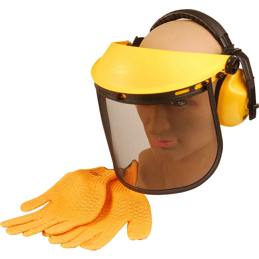 Image of ALM Grass & Hedge Trimmer Safety Helmet